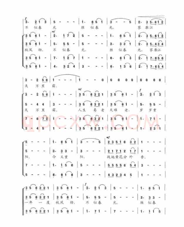 采桑子·重阳