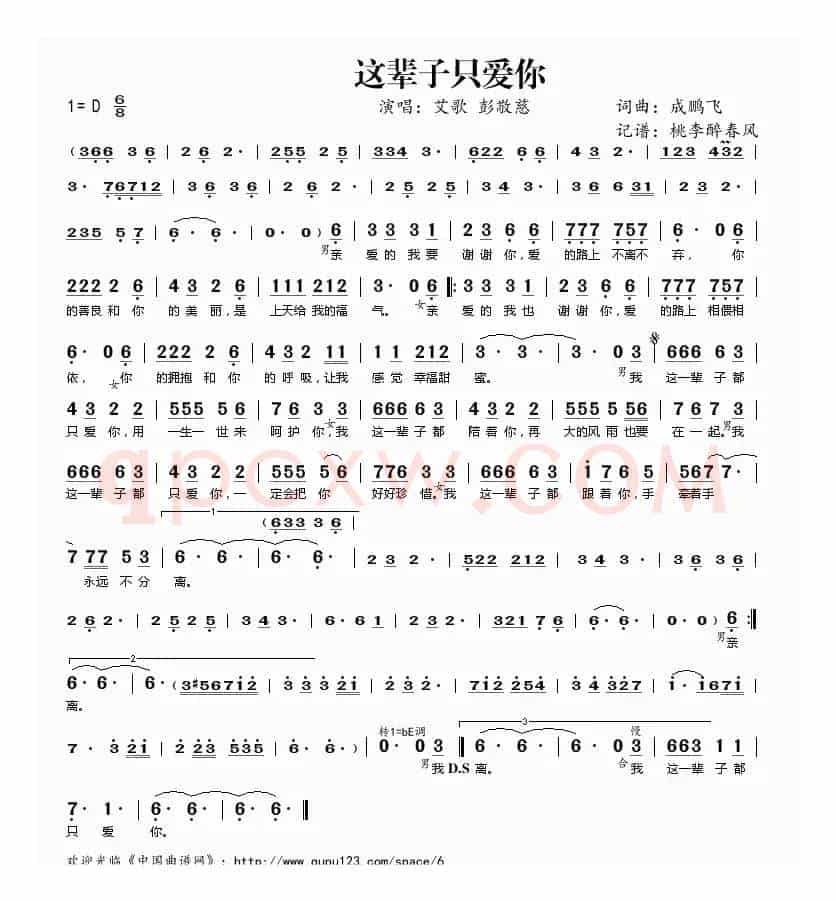 这辈子只爱你