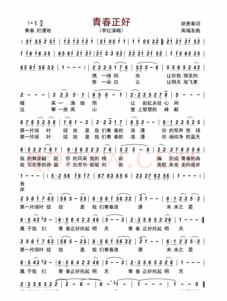 青春正好         