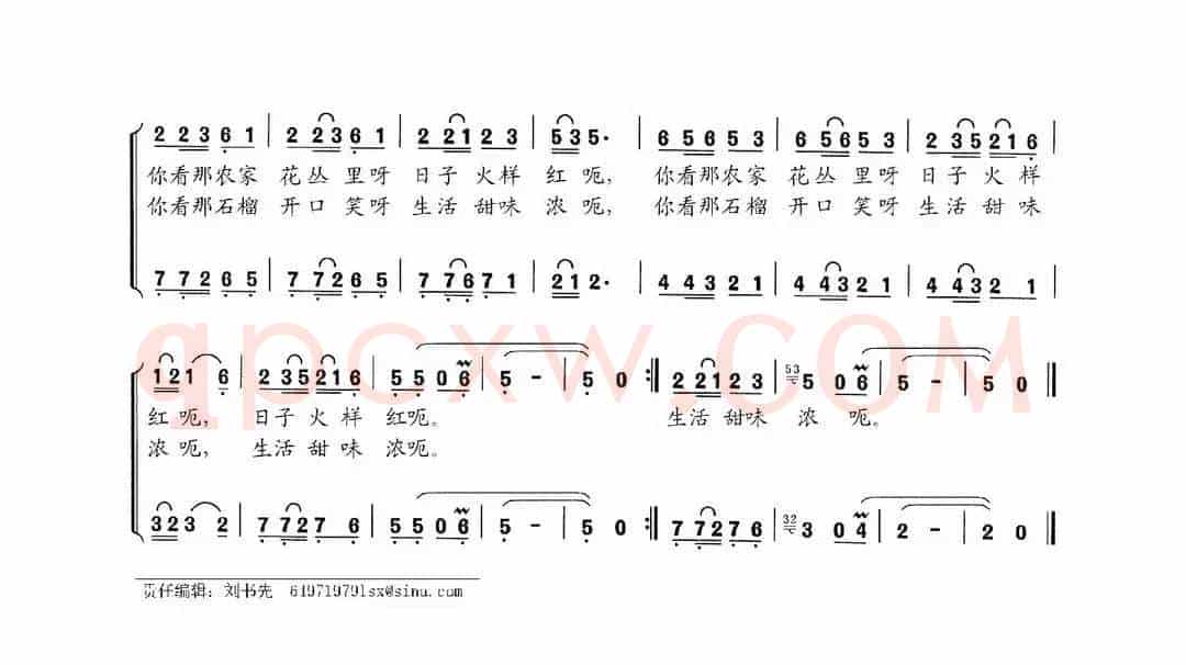 石榴花儿红