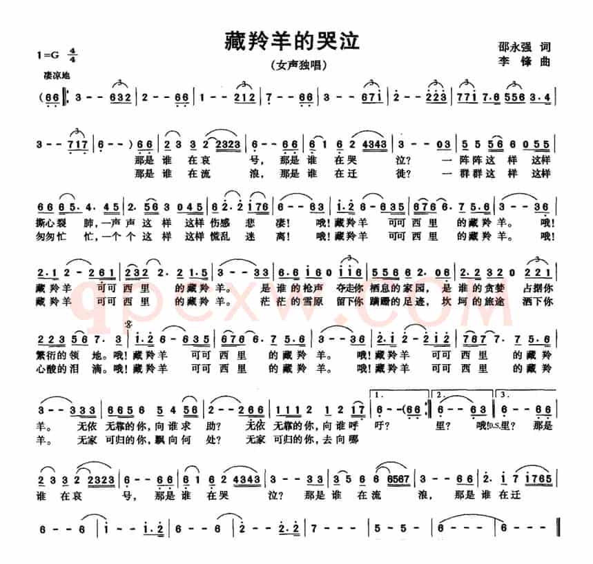 藏羚羊的哭泣