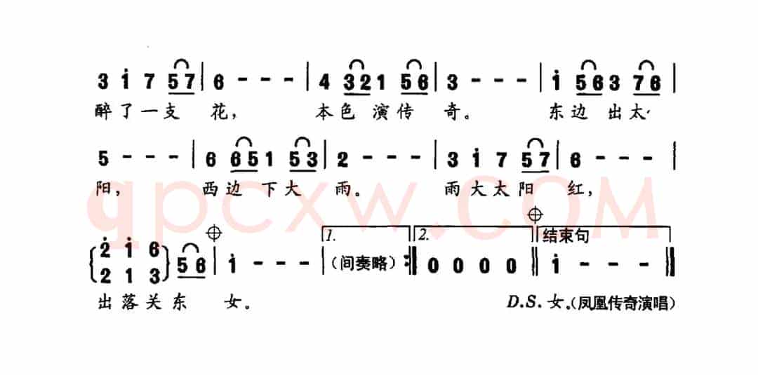 关东女（电视剧《王大花的革命生涯》片头曲）