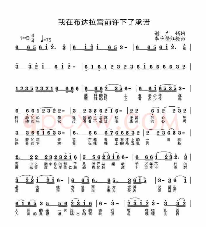 我在布达拉宫前许下了承诺