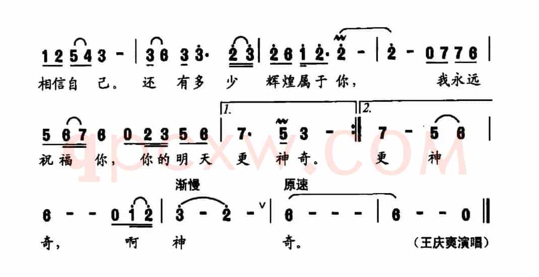 祝福滨海(梁和平词 杨季涛曲)