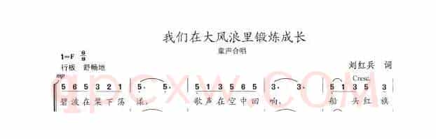 我们在大风浪里锻炼成长