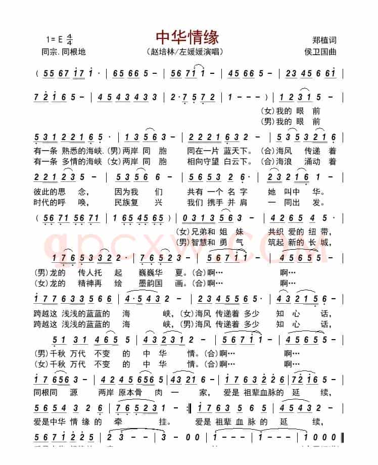 中华情缘    