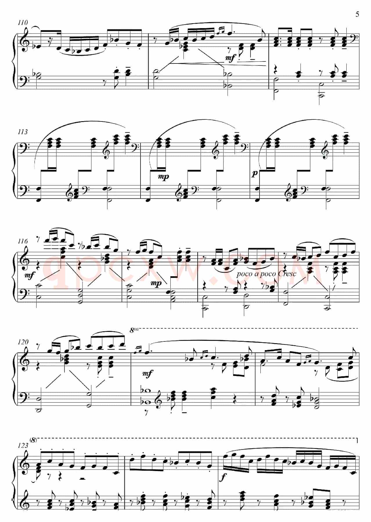 “山歌主题与变奏”“Folk Pctema and Variationns”(钢琴独奏Piano Solo)