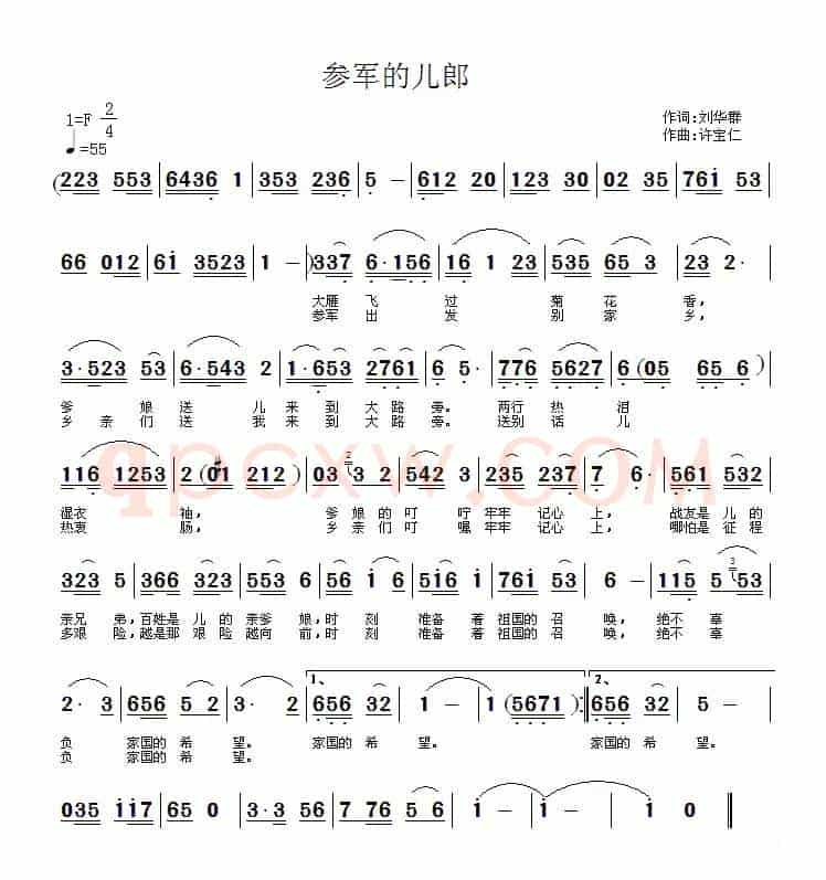 参军的儿郎