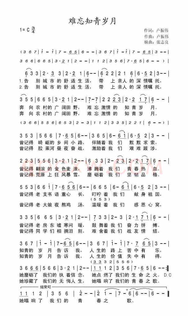 难忘知青岁月