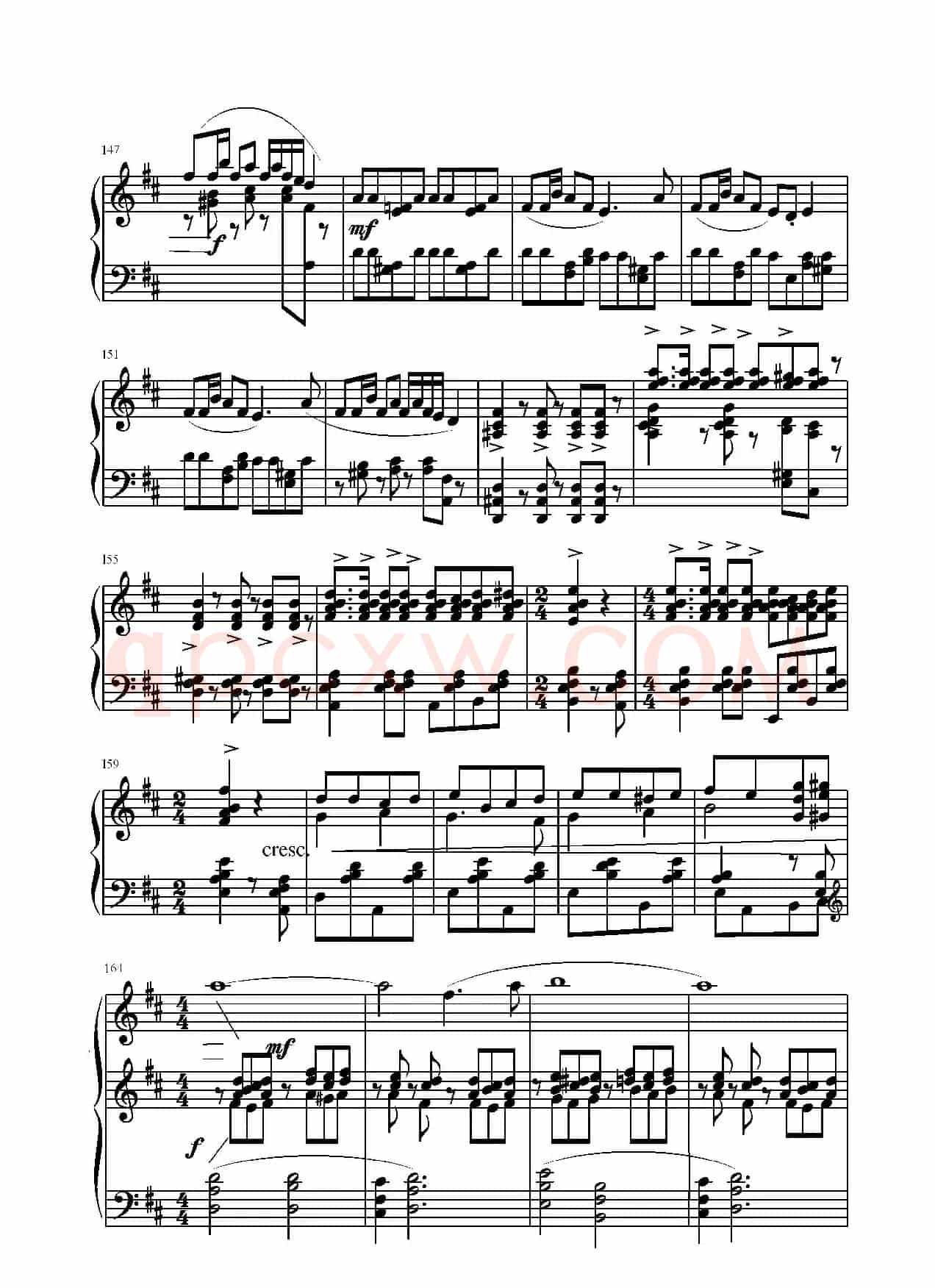第二钢琴奏鸣曲(第一乐章)