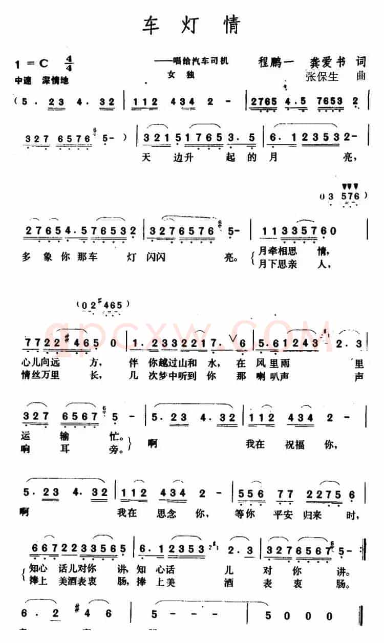 车灯情 
