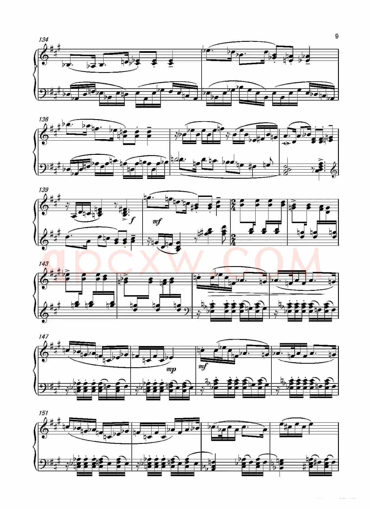 第六钢琴奏鸣曲Piano Sonata No.6（单乐章）