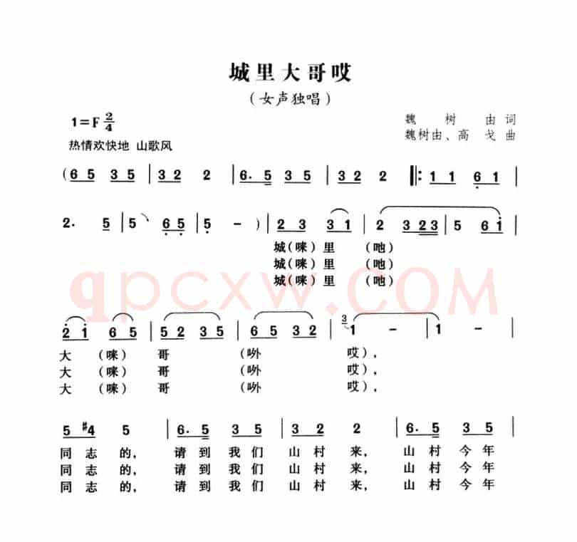 城里大哥哎