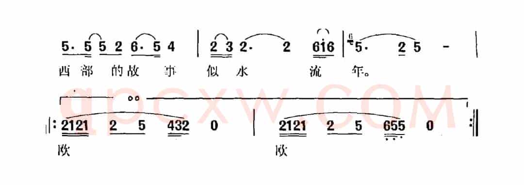 西部故事（电视剧《在西部》主题曲）