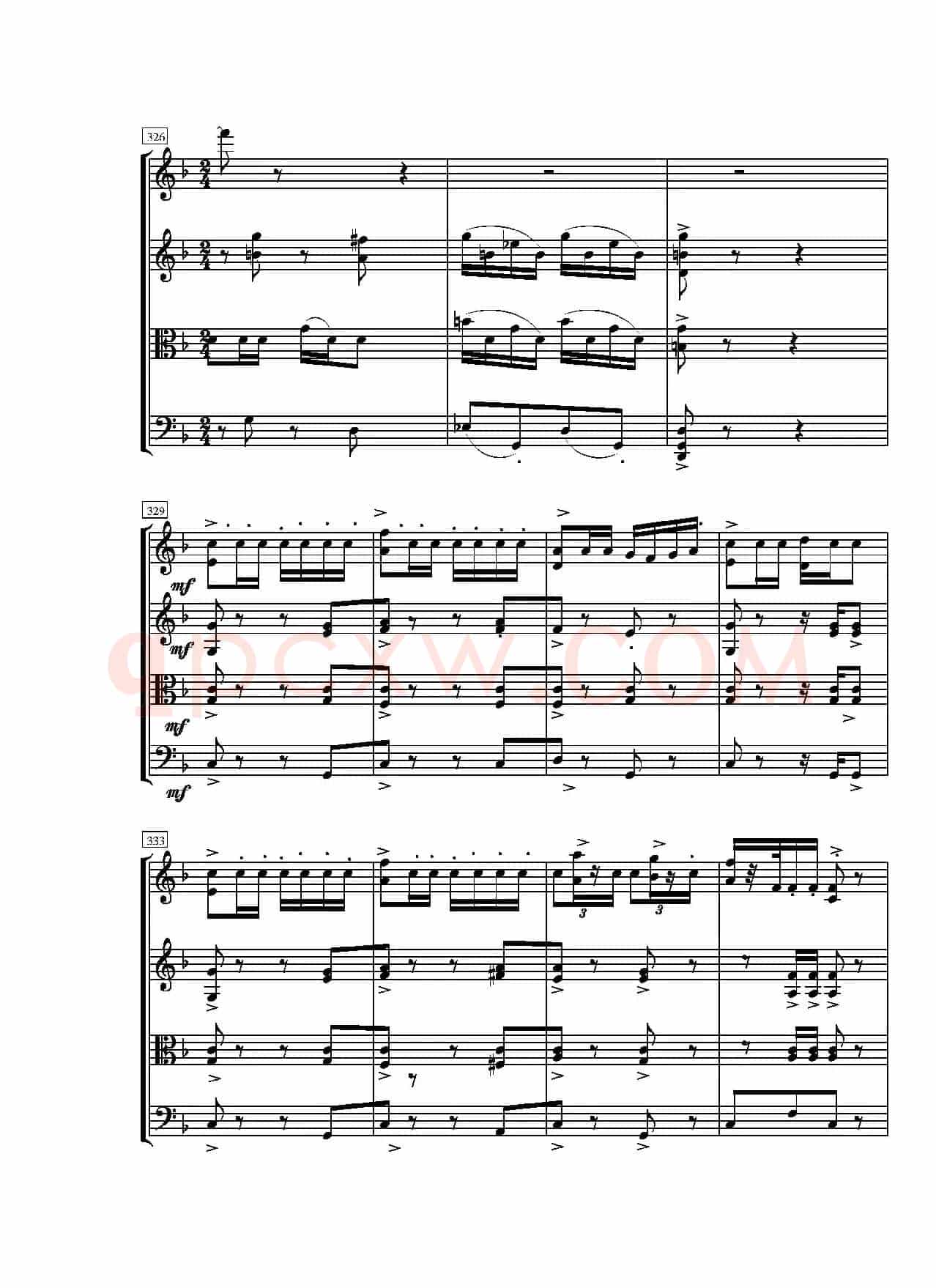 第一弦乐四重奏(葛清作品)