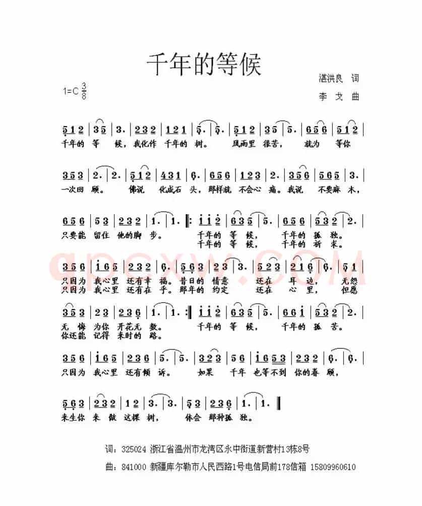 千年的等候