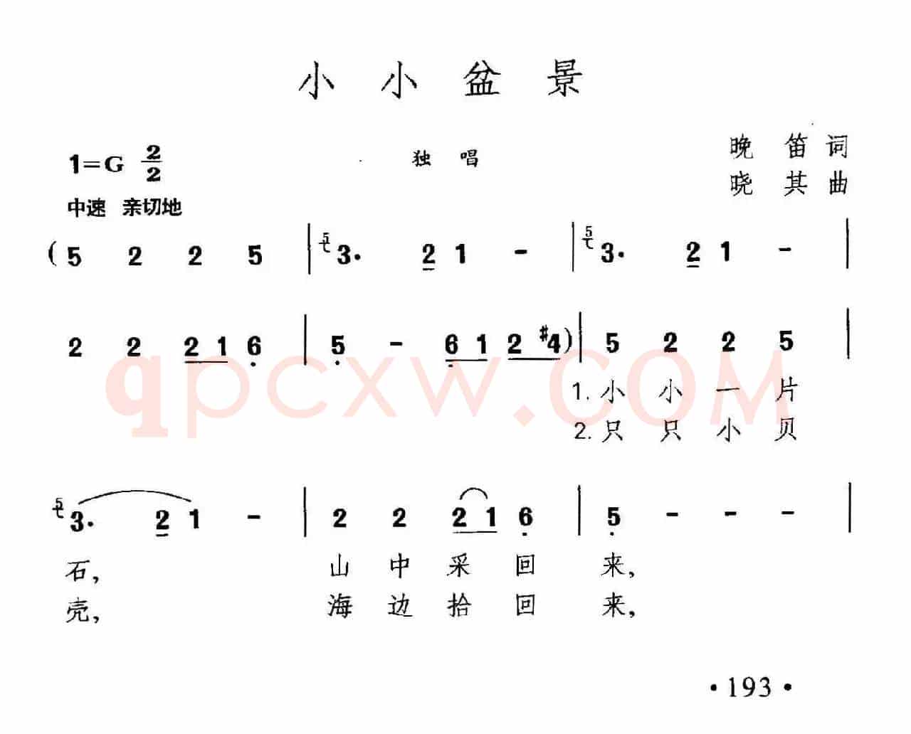 小小盆景
