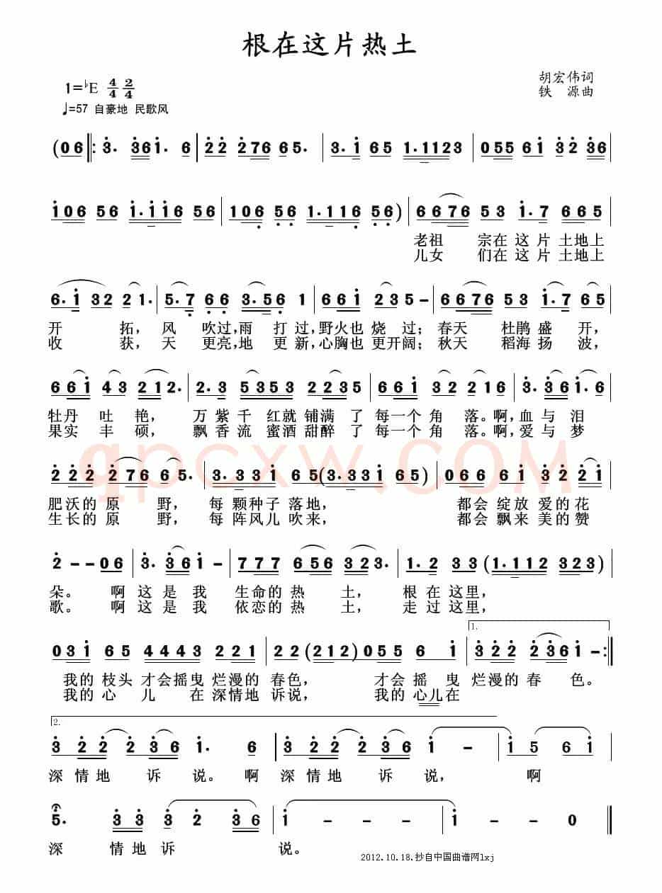 根在这片热土
