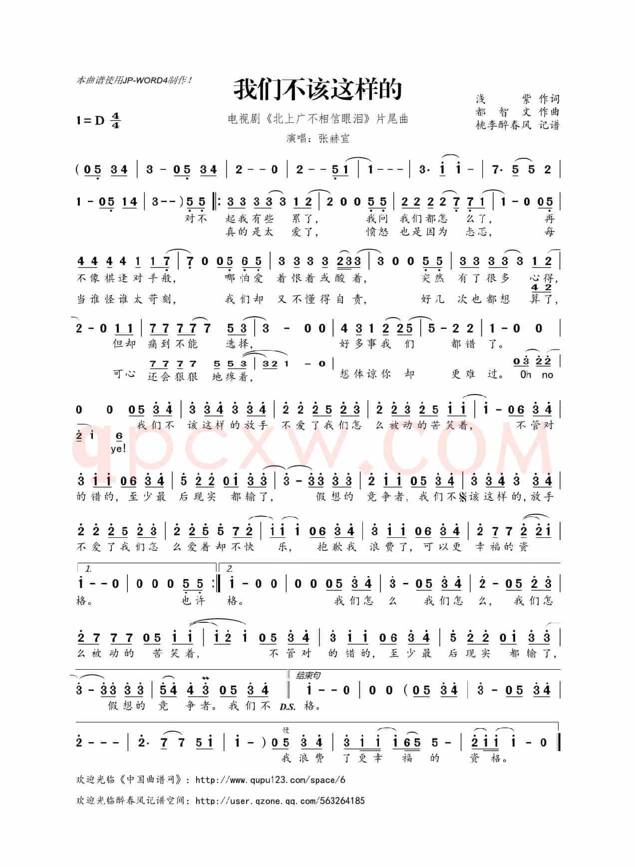 我们不该这样的(电视剧《北上广不相信眼泪》片尾曲)