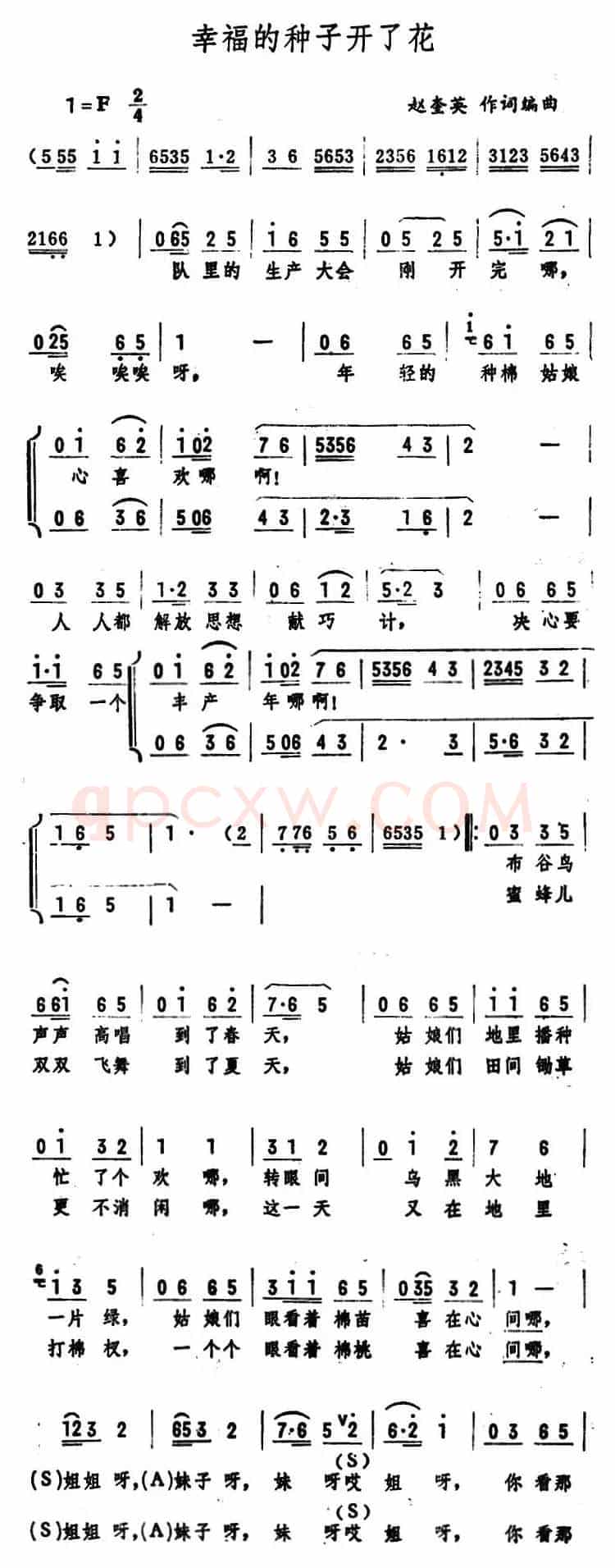 幸福的种子开了花 