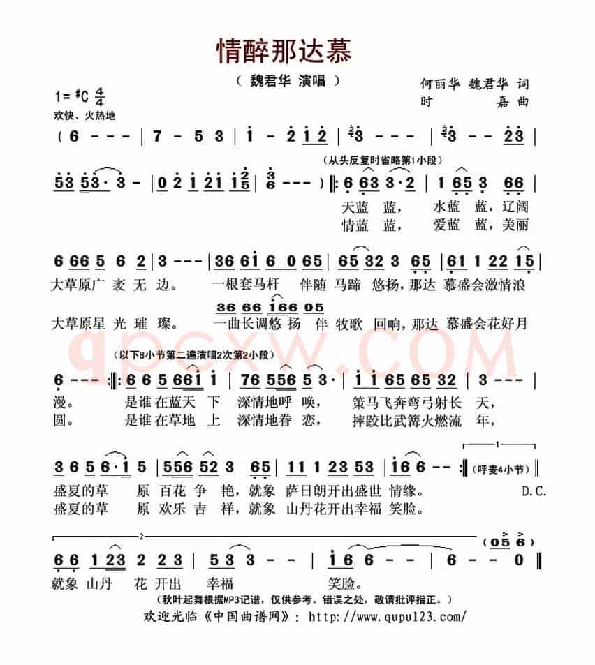 情醉那达慕