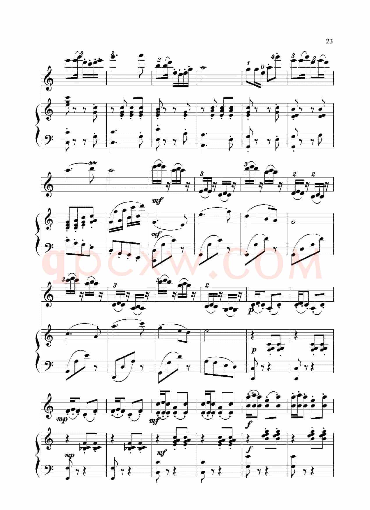 春到江南（小提琴独奏+钢琴伴奏）