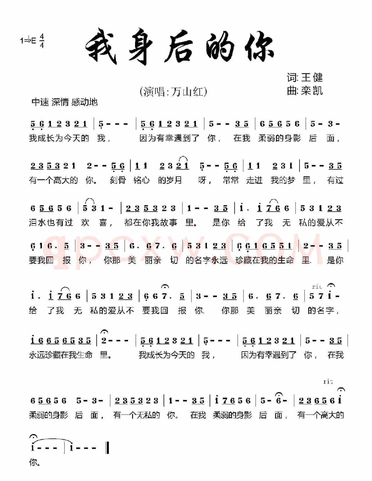 我身后的你