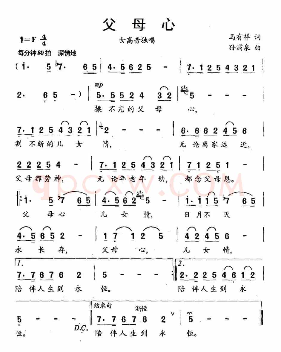 父母心