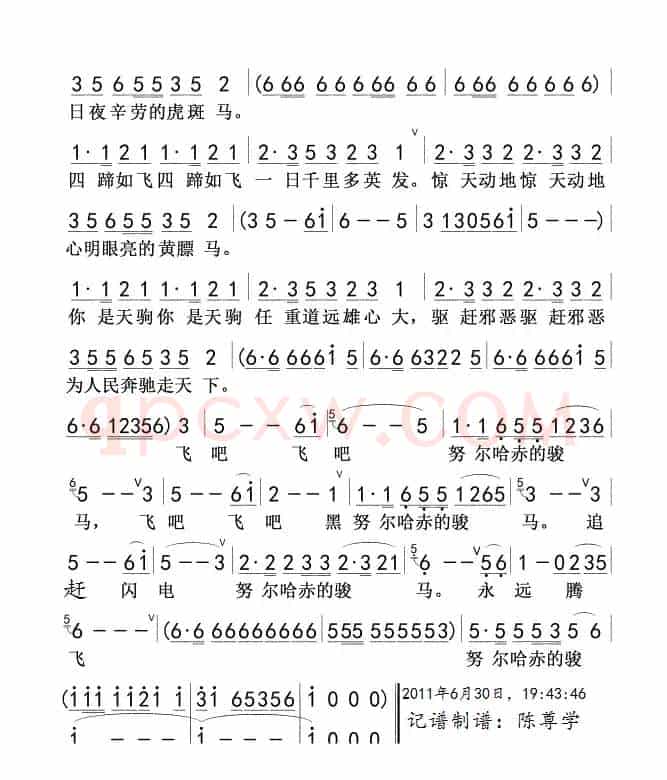 努尔哈赤的骏马01，02