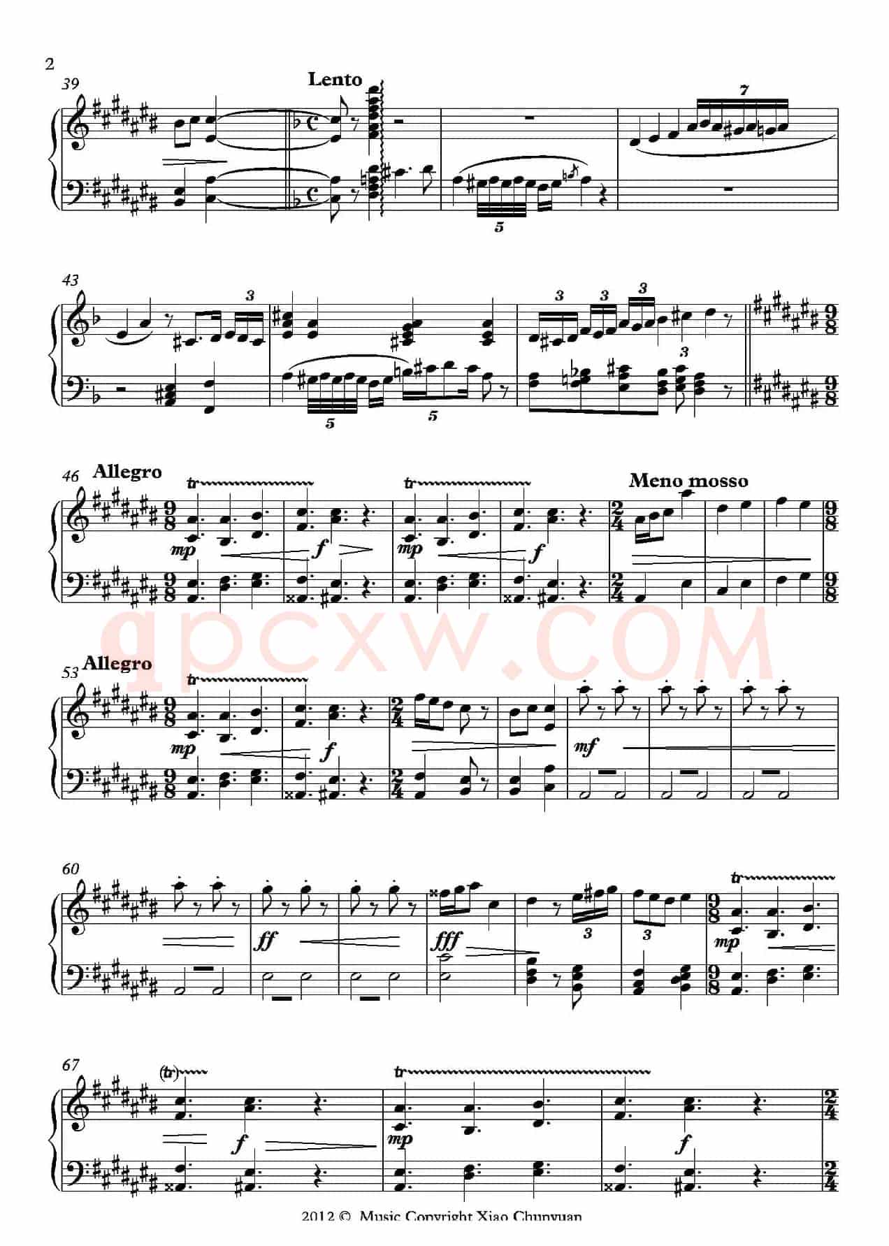 Tensions(钢琴独奏曲)