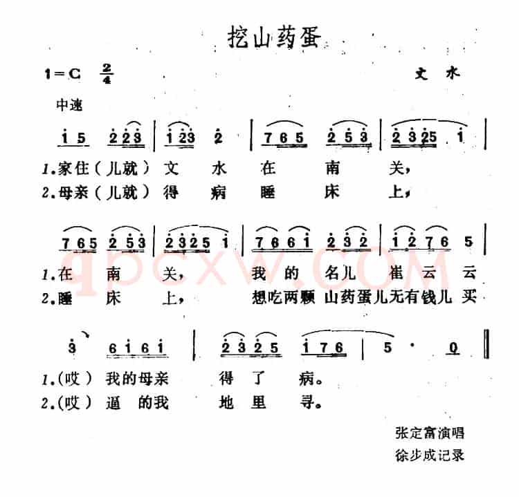 挖山药蛋
