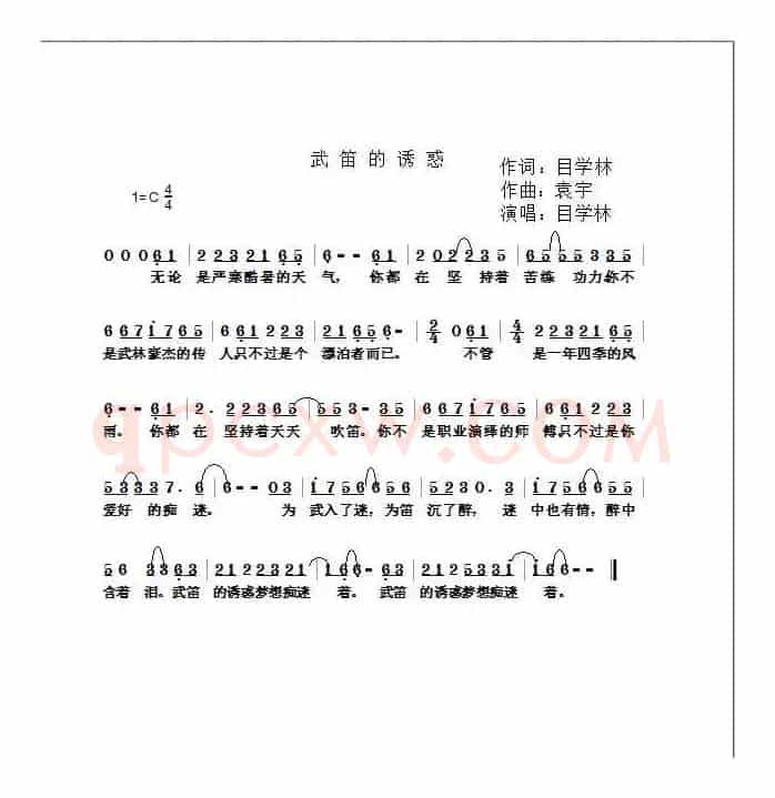 武笛的诱惑
