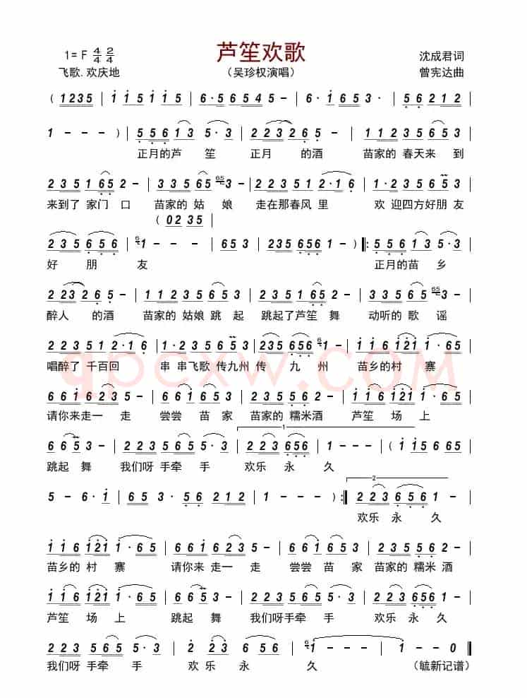 芦笙欢歌