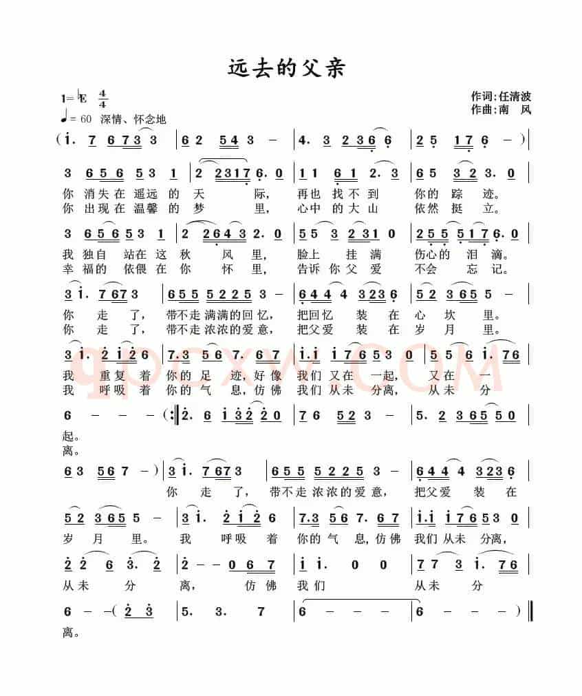 远去的父亲