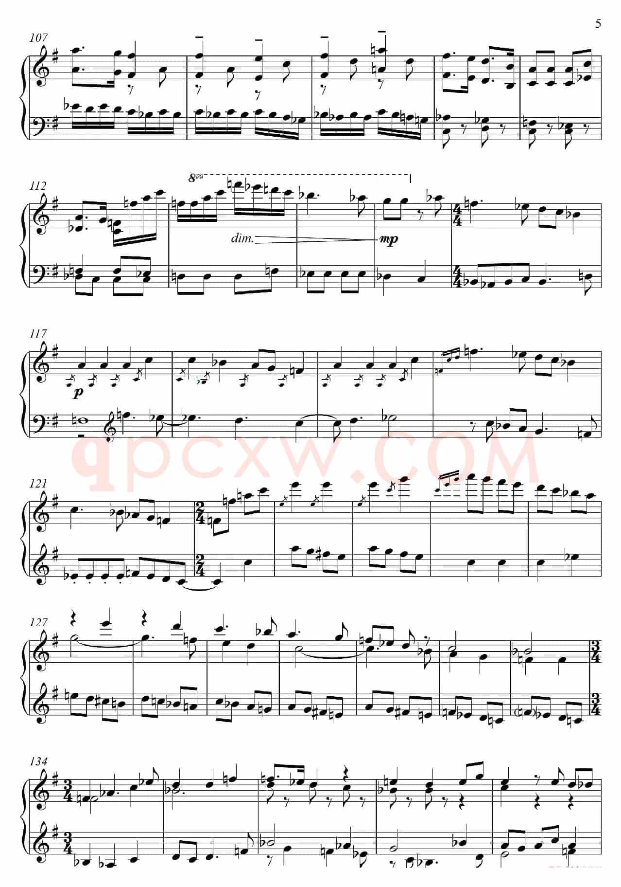 第22钢琴奏鸣曲“信仰”Piano Sonata No`22（四个乐章）