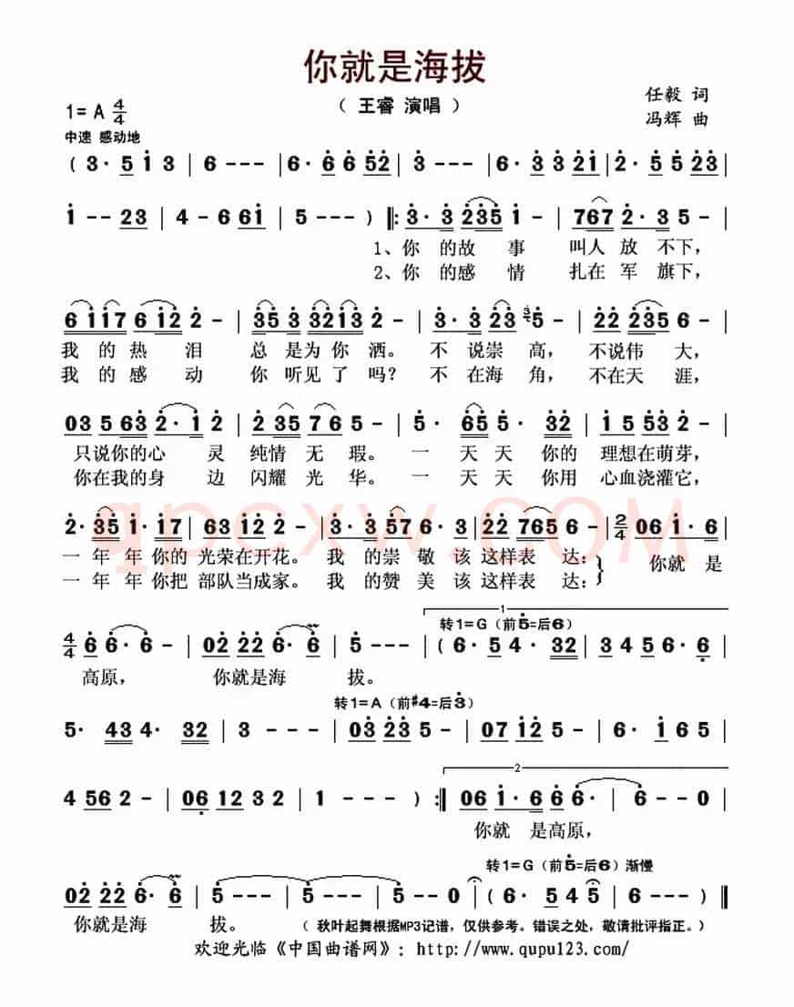 你就是海拔