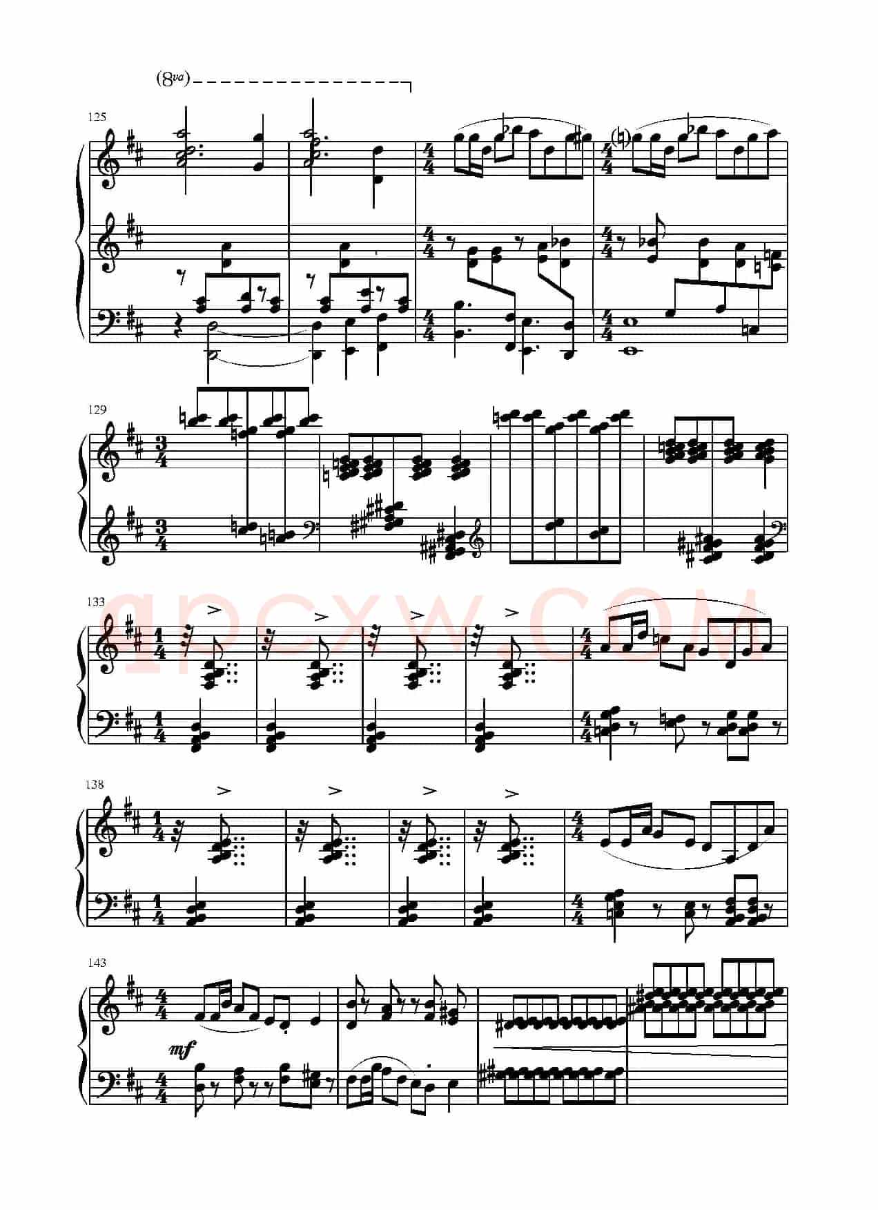 第二钢琴奏鸣曲(第一乐章)