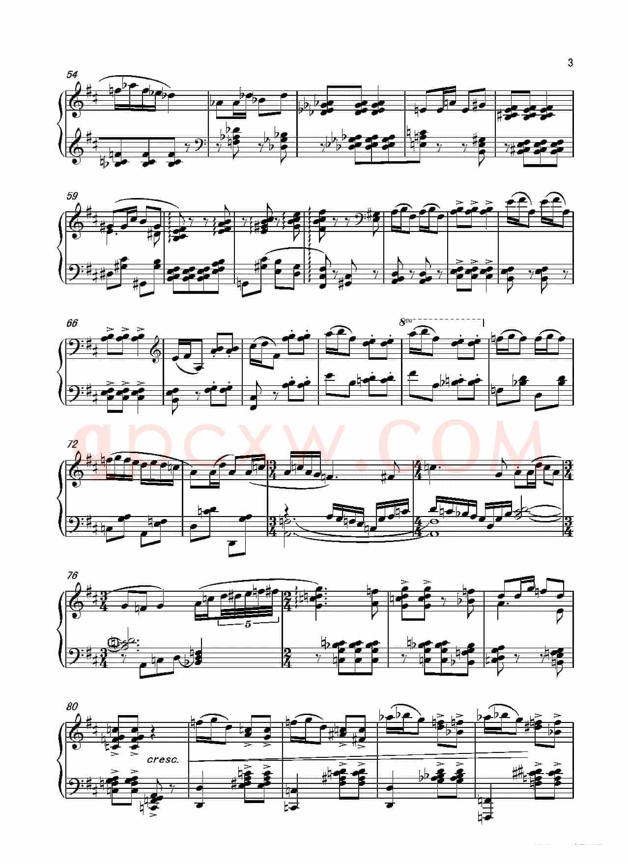 第二钢琴奏鸣曲Piano SonataNo.2
