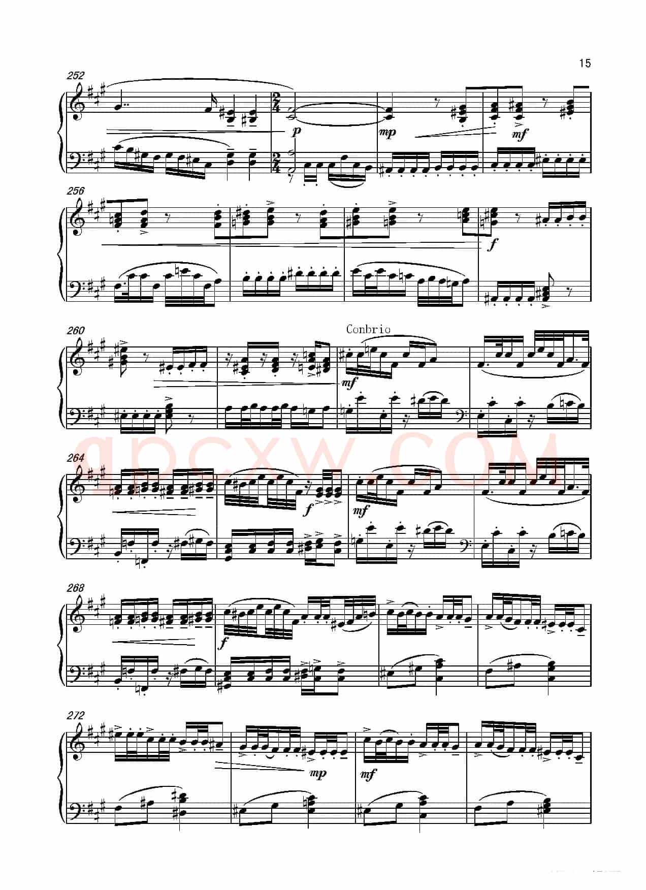 第六钢琴奏鸣曲Piano Sonata No.6（单乐章）