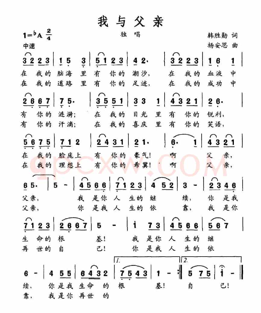 我与父亲