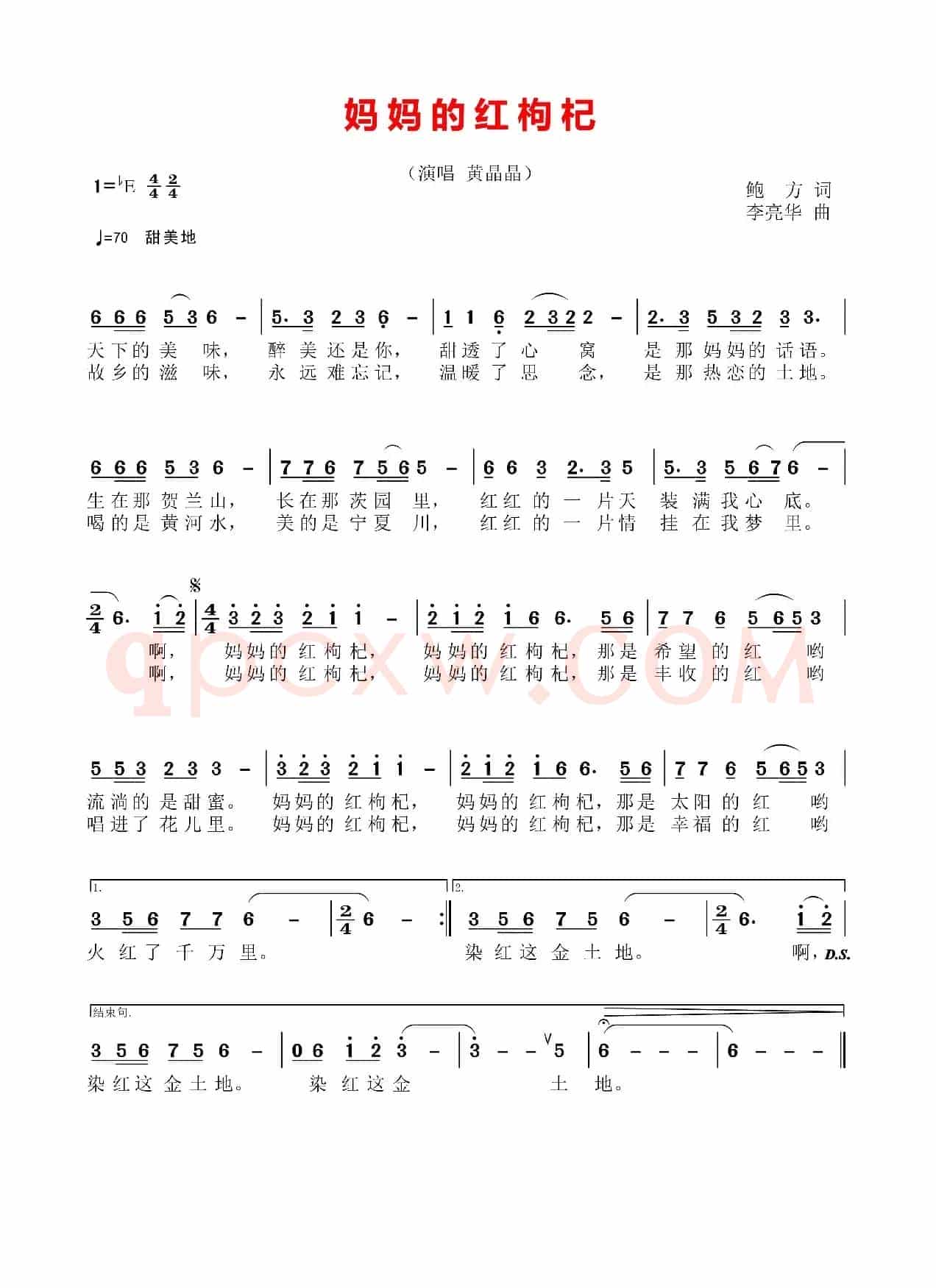 妈妈的红枸杞