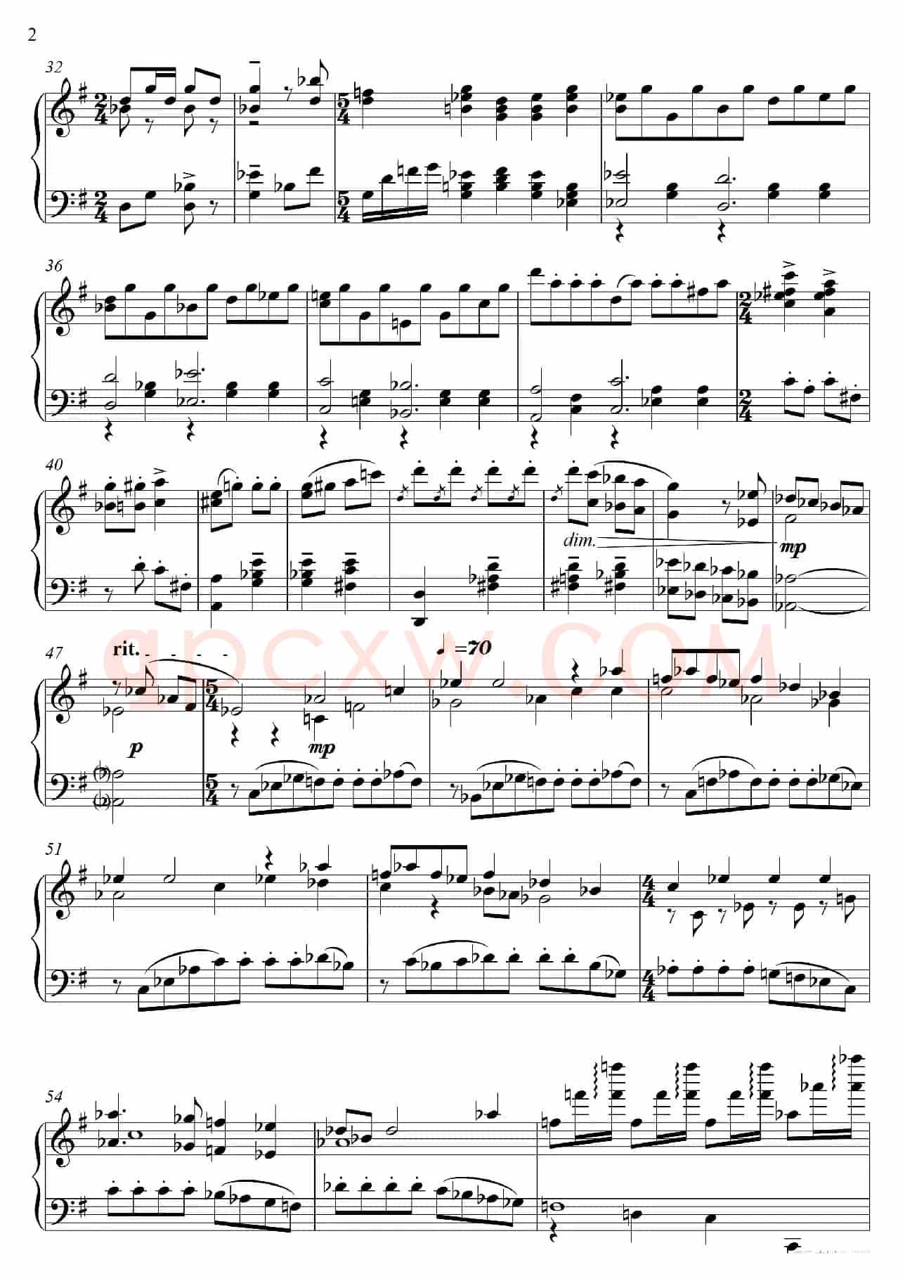 第22钢琴奏鸣曲“信仰”Piano Sonata No`22（四个乐章）