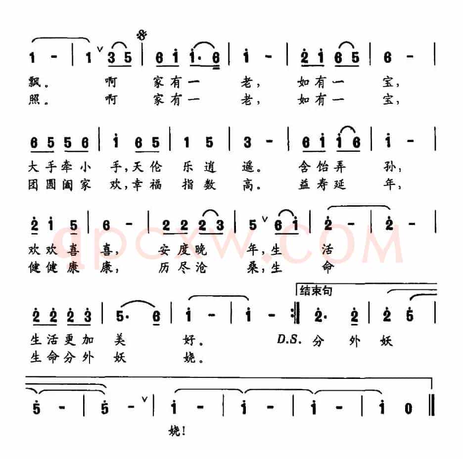 家有一老