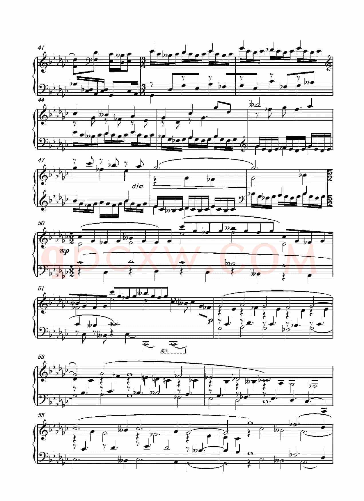第十九钢琴奏鸣曲（读李清照《凤凰台上忆吹箫》有感）（三个乐章）