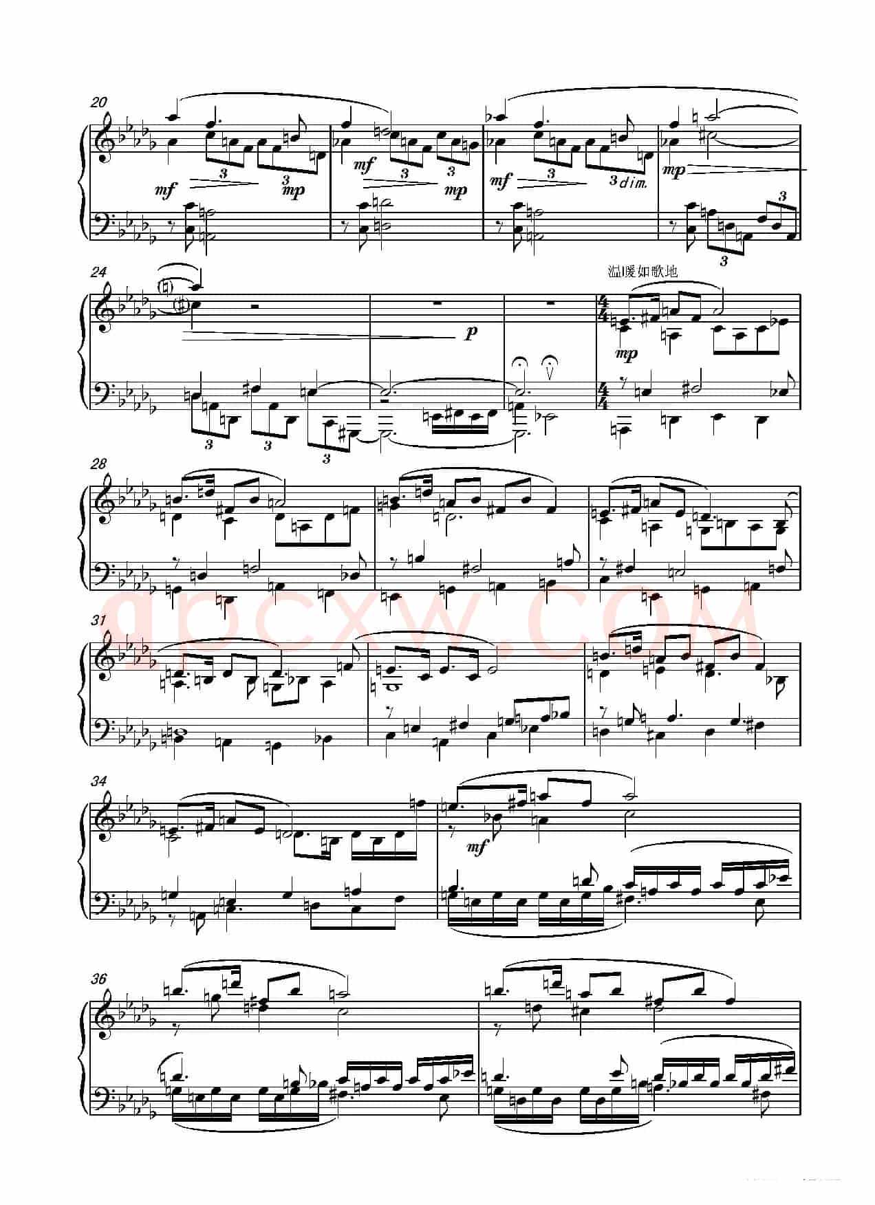 第十三钢琴奏鸣曲（修正版）（piano Sonata No.13）