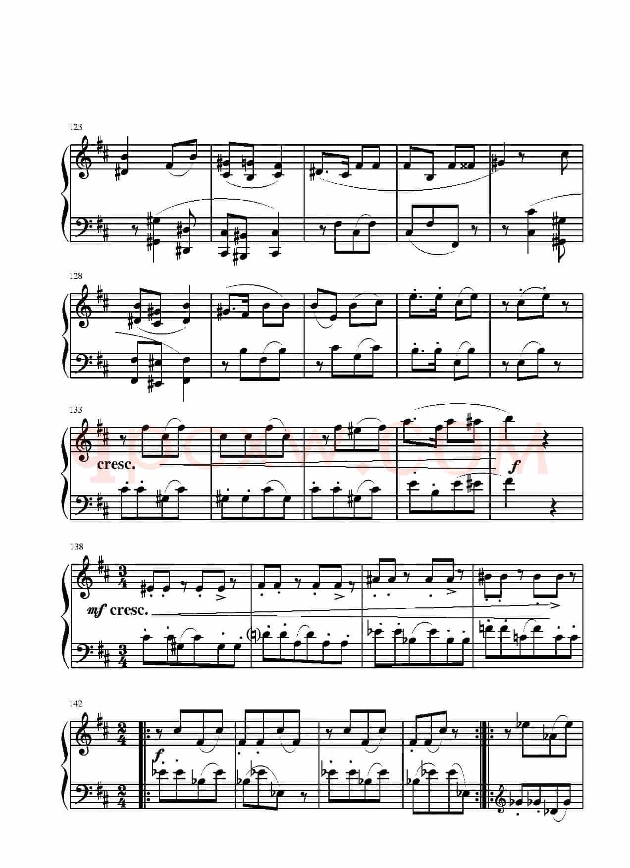 第二钢琴奏鸣曲(第三乐章)