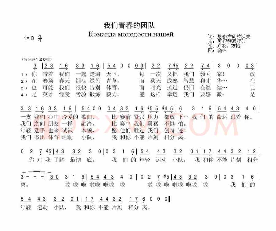 我们青春的团队