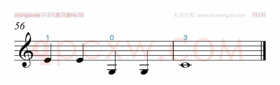练习曲No.10（小提琴）