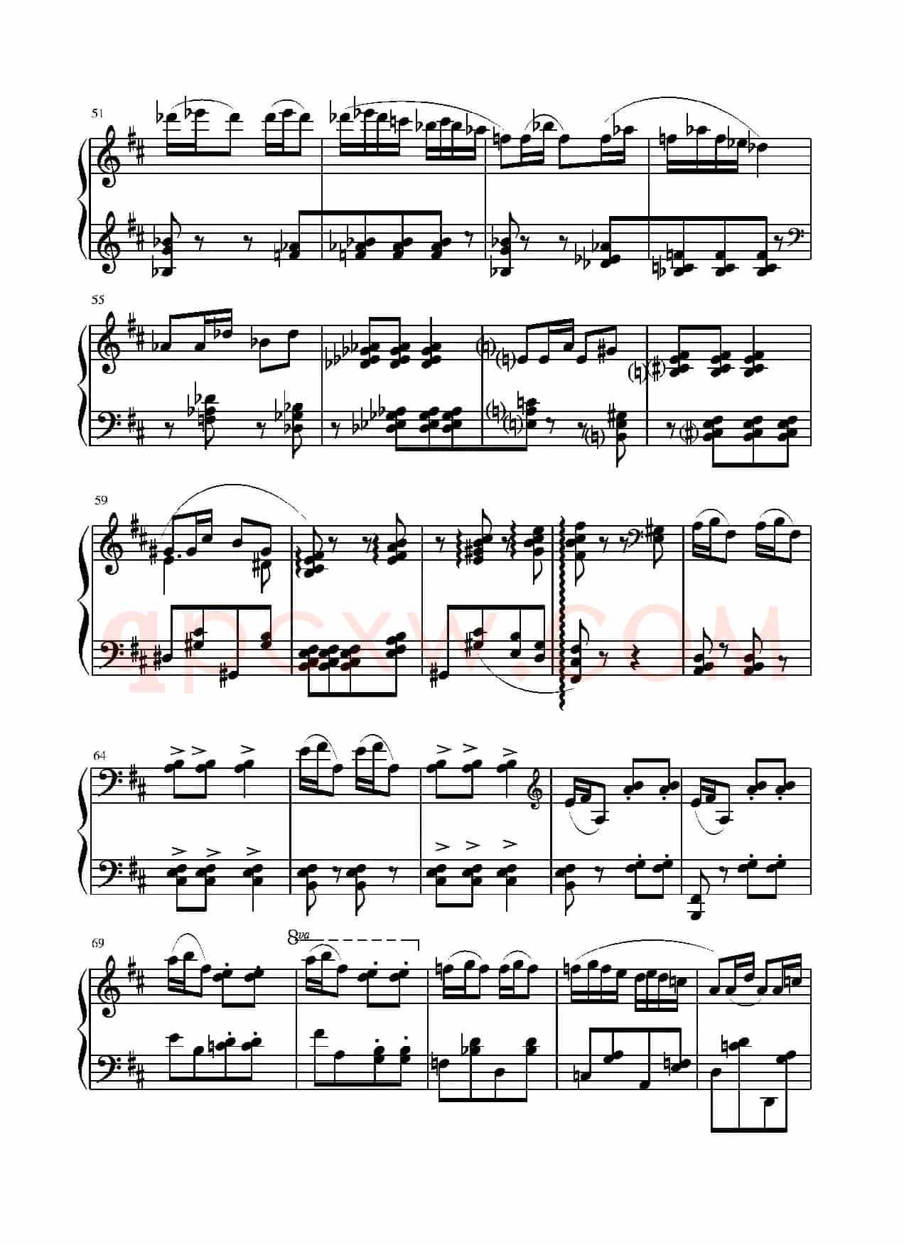 第二钢琴奏鸣曲(第一乐章)