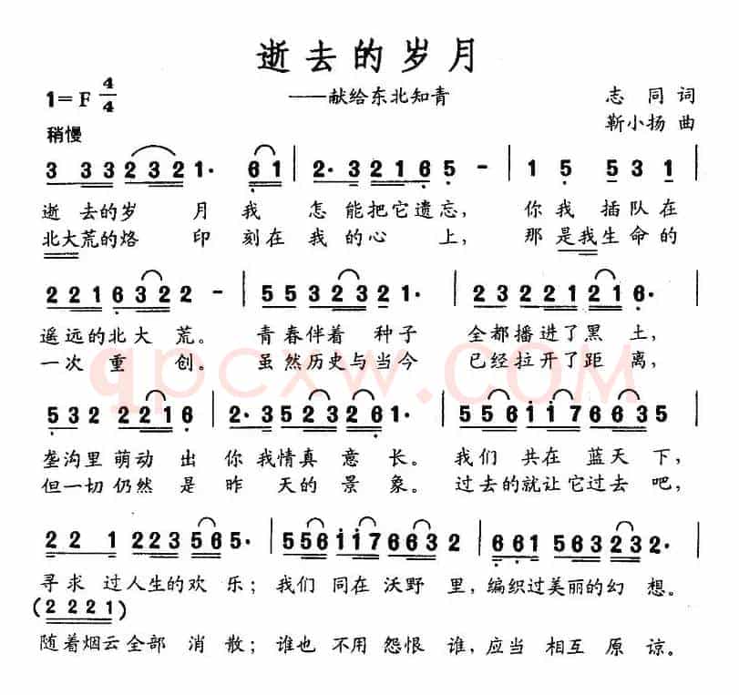 逝去的岁月——献给东北知青